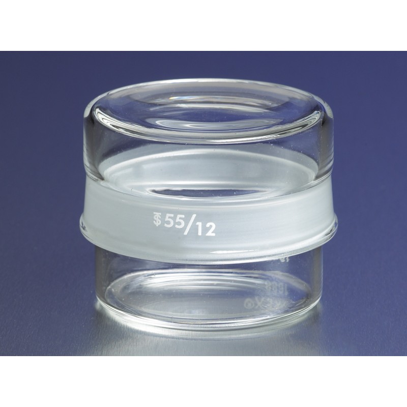 Corning 1688-5030 PYREX® 36 mL Low Form Weighing Bottle with Short Length External 55/12 Standard Taper Joint