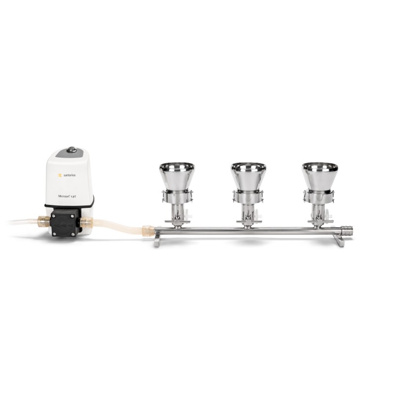 Sartorius microsart 3pl manifold 100ml stainsteel