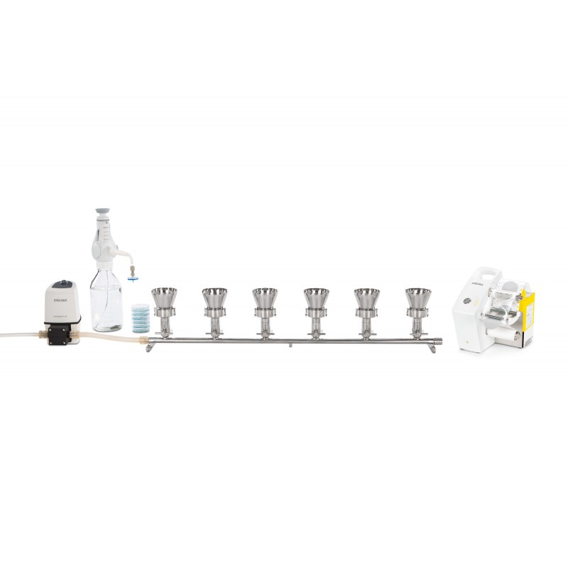 Sartorius microsart 6pl manifold 100ml stainlsteel