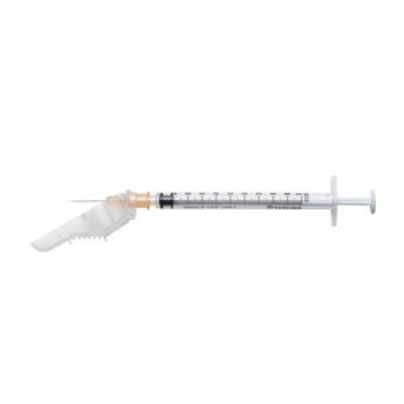 Terumo Medical Corp. SG3-01T2516 Safety Needle with 1cc Syringe, 25G x 5/8", 100/bx, 4 bx/cs