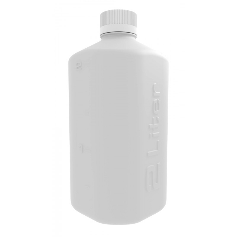 ** DISCONTINUED ** 172-2301-OEM Boston Square Bottle, 2L, HDPE, 45mm Cap, Foxx Life Sciences 