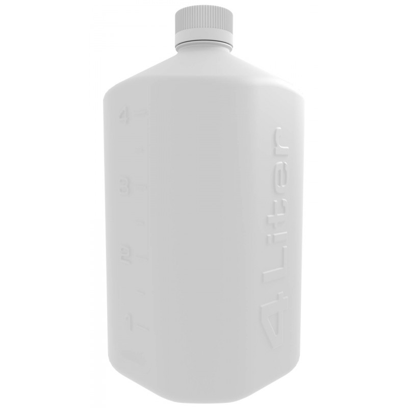 172-4301-OEM Boston Square Bottle, 4L, HDPE, 45mm Cap, Foxx Life Sciences 