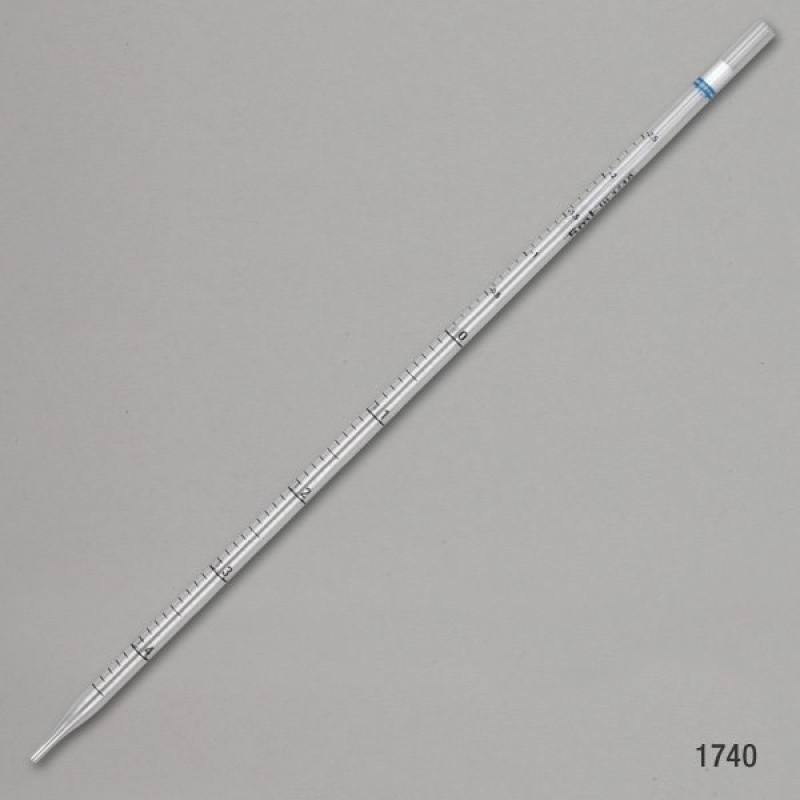 1740 Globe Scientific 5 mL Sterile Serological Pipet Individually Wrapped