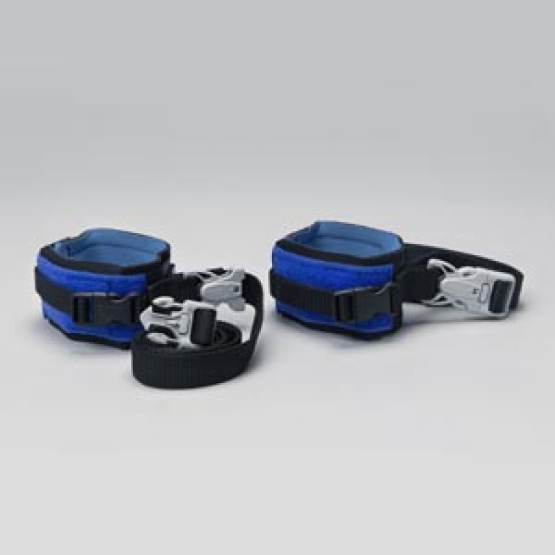 TIDI Products, LLC 2700Q Posey Wrist Restraint, Twice-as-Tough, Universal, Quick Release, Regular, Neoprene, Blue (Continental US + HI Only)