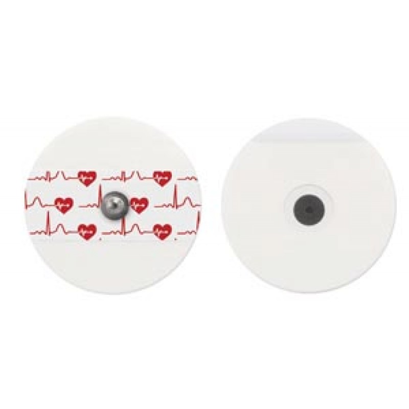 Bio ProTech USA T715-50 Electrode, PE Foam, Adult, Round, 55mm, General Purpose, Stress & Holter, 50/pch, 20 pch/bx (24 bx/plt) (091955)