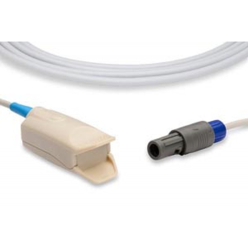 Cables and Sensors S410-65D0 Direct-Connect SpO2 Sensor, Adult Clip, General Meditech, Inc. Compatible (DROP SHIP ONLY) (Freight Terms are Prepaid & Added to Invoice - Contact Vendor for Specifics)
