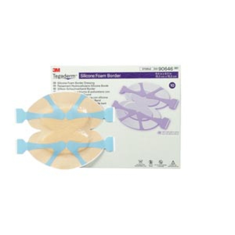 3M Health Care 90646 Heel & Contour Dressing, 6" x 6", 5/bx, 4 bx/cs (Continental US+HI Only)