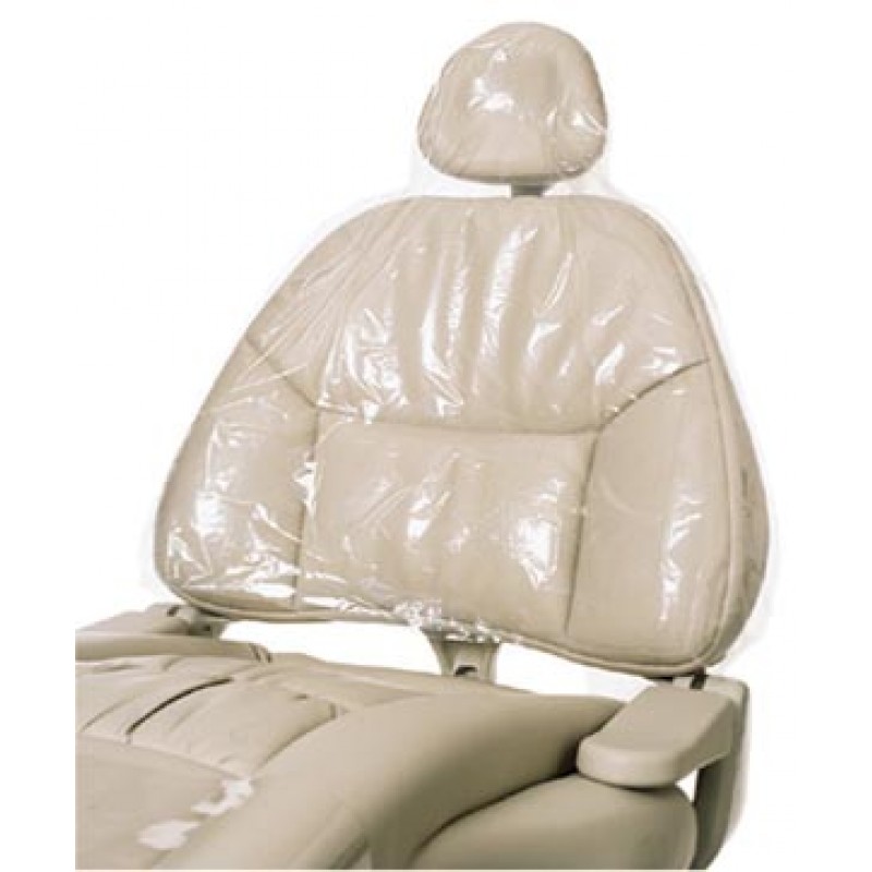 Mydent BF-4000 Half Chair Sleeve 27.5" x 24" Clear, 225/bx, 3 bx/cs