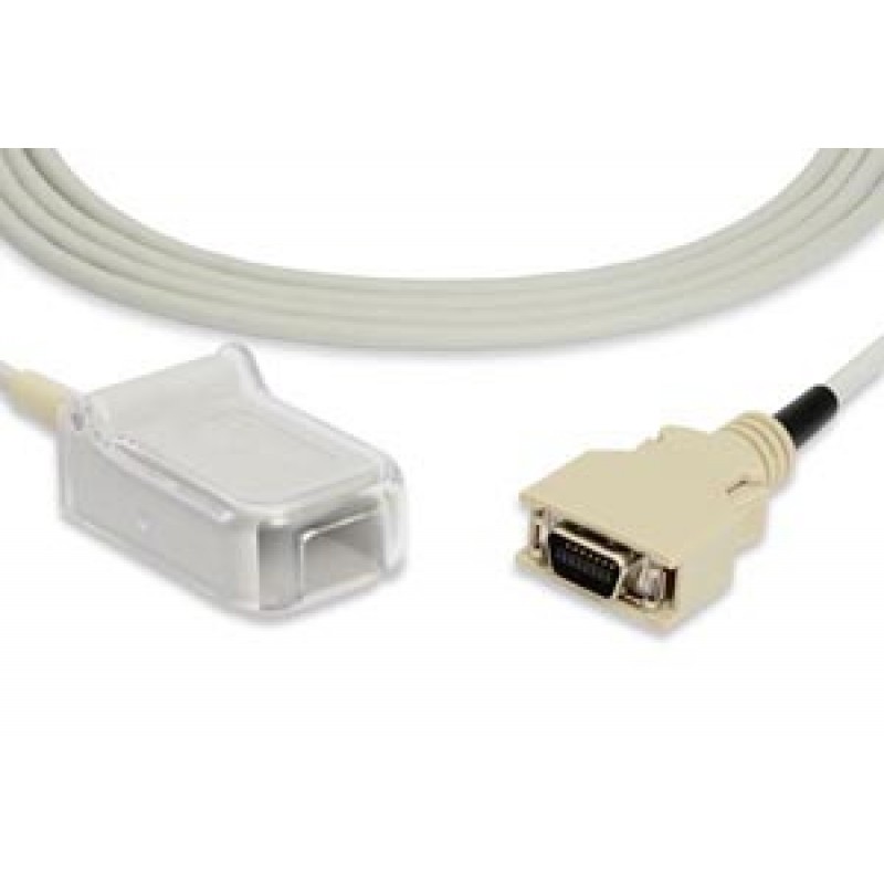 Cables and Sensors E708-150 SpO2 Adapter Cable, 220cm, Masimo Compatible w/ OEM: LNC MAC-395 (DROP SHIP ONLY) (Freight Terms are Prepaid & Added to Invoice - Contact Vendor for Specifics)