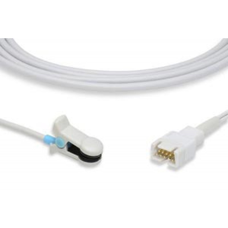 Cables and Sensors S903-490 Short SpO2 Sensor, Adult Ear Clip, Masimo Compatible w/ OEM: 1895 (LNCS TC-I), 0600-00-0128, 989803148301, 2027261-001 (DROP SHIP ONLY) (Freight Terms are Prepaid & Added to Invoice - Contact Vendor for Specifics)