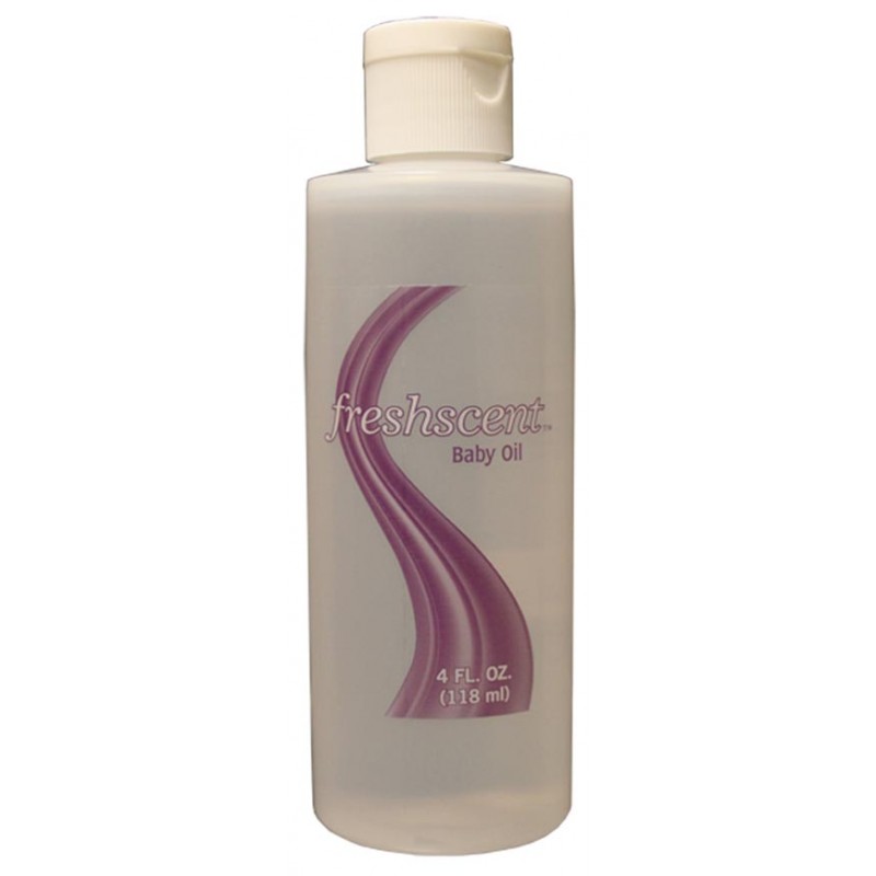 New World Imports FBO4 Baby Oil, 4 oz, 60/cs
