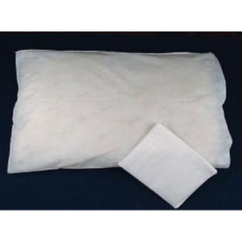 ADI Medical 36700 Pillowcase, 22" x 30", White Spunbound, Individually Folded, 100/cs