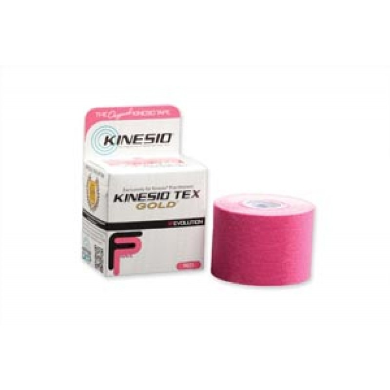 Kinesio Holding Corporation GKT35024FP Gold FP Tape, 2" x 5½ yds, Red, 6 rl/bx  (Products cannot be sold on Amazon.com or any other 3rd party platform) (090308)