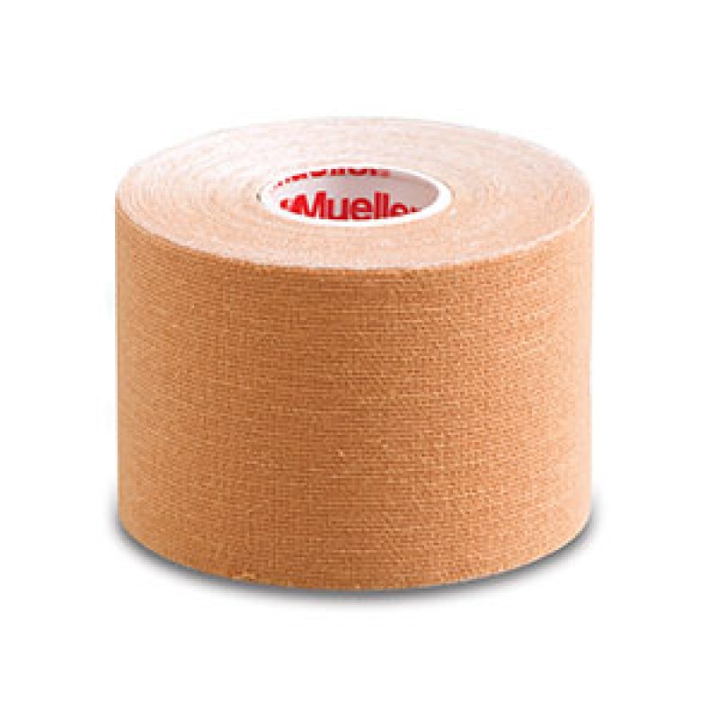 Mueller Sports Medicine, Inc. 27467 Kinesiology Tape, Continuous Roll, 2" x 16.4ft, Beige, Latex free, 6 rolls/cs (Products are only available for sale in the U.S. Products cannot be sold on Amazon.com or any other 3rd party platform without prior approva