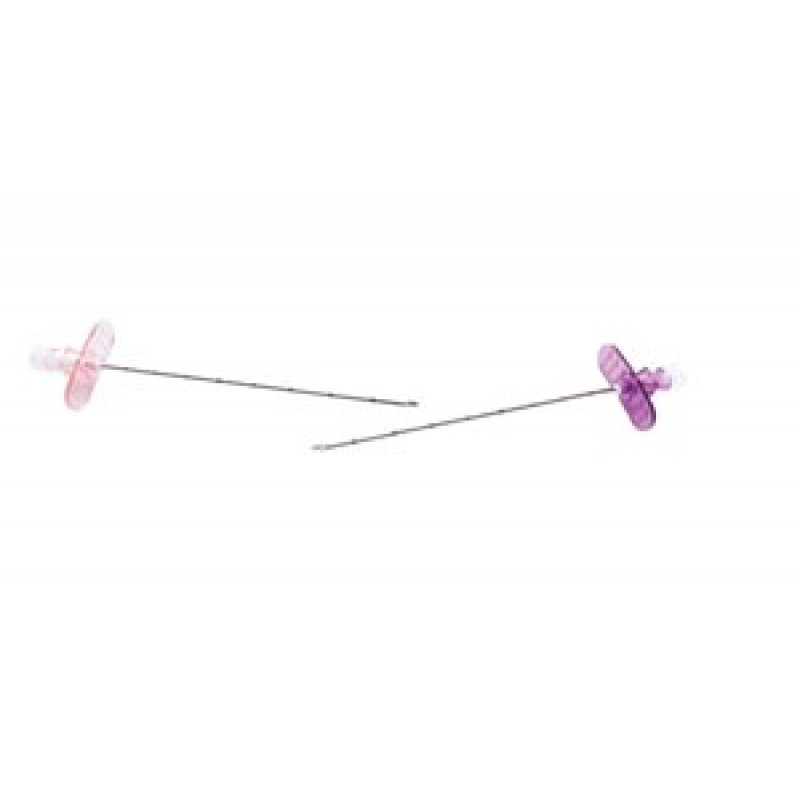 Myco Medical TUFW17G351 Fixed Wing Needle, 17G x 3½", Violet, 25/bx, 4 bx/cs (Not Available for sale into Canada)