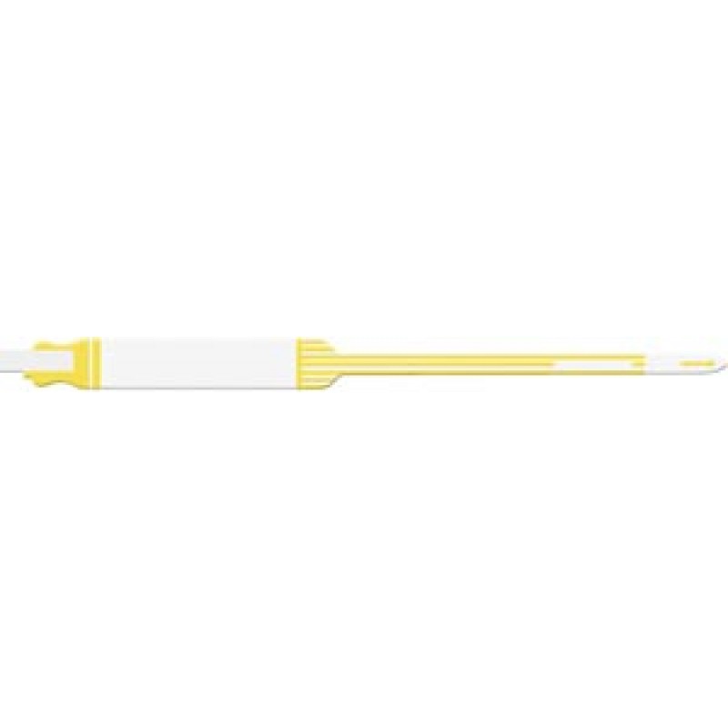 Medical ID Solutions 7226 Wristband, Adult, Imprinter Tri-Laminate, Self Adhesion, Yellow, 250/bx