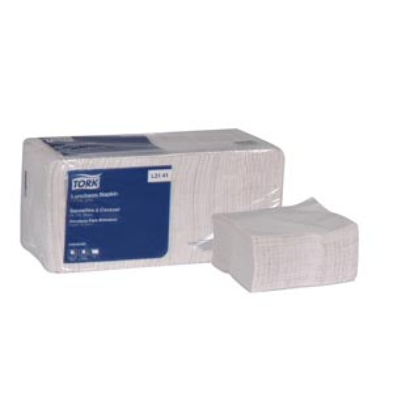 Essity Professional Hygiene North America, LLC L3141 Luncheon Napkin, Universal, White, 1-Ply, Embossed, 11.5" x 13", 500/pk, 12 pk/cs (30 cs/plt)
