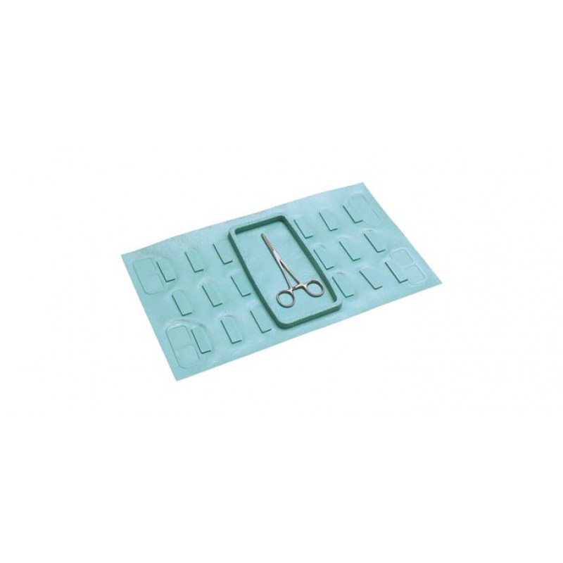 Magnetic Instrument Pad, Medium, Blue, 10" x 16", Sterile, 48/cs (Continental US Only)