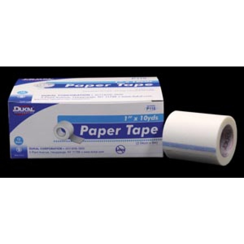 Dukal Corporation P110 Surgical Tape, 1" x 10 yds, 12 rl/bx, 12 bx/cs