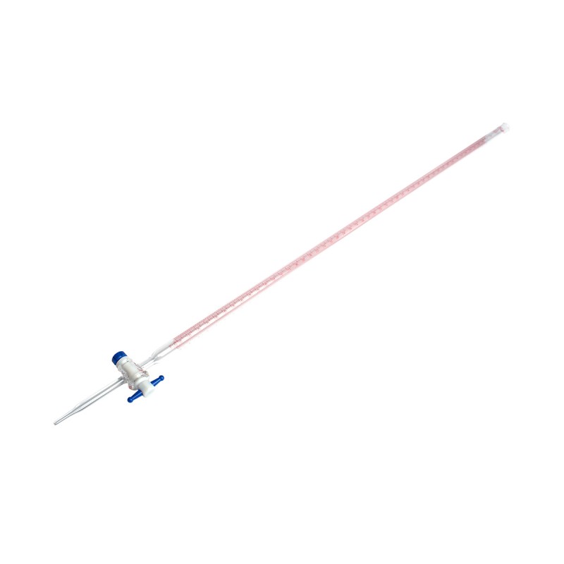 Corning 2103-50 PYREX® 50 mL Class A Buret with Product Standard PTFE Stopcock Plug