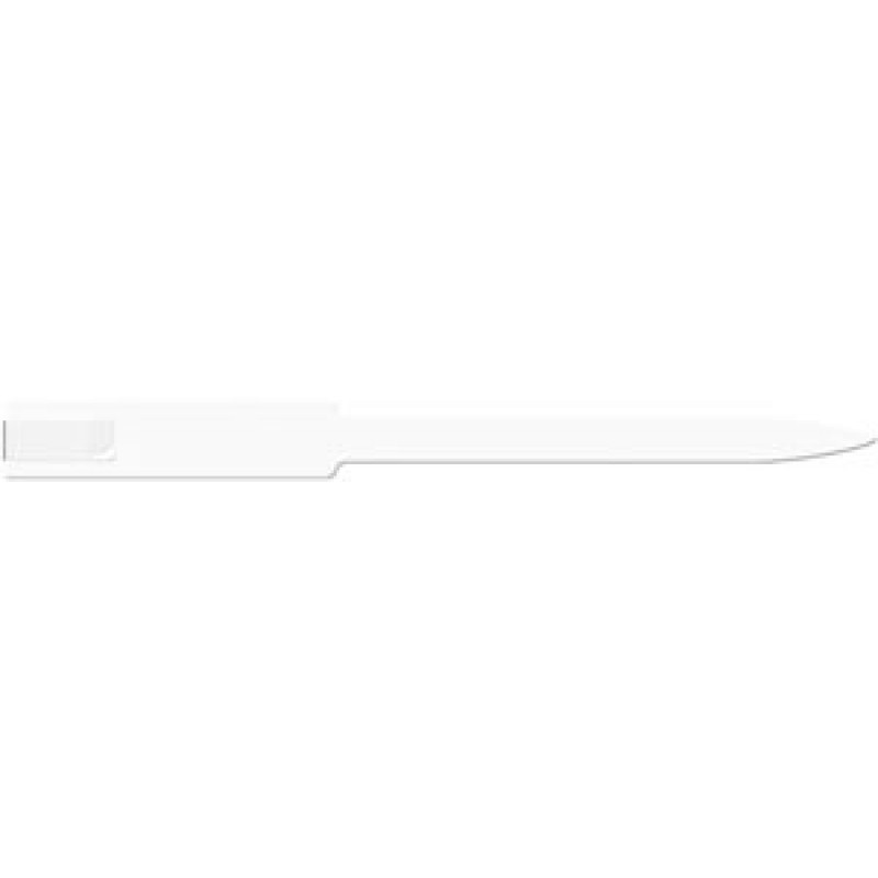Medical ID Solutions 8121C Wristband, Adult/ Pediatric, Imprinter Soft Vinyl, Self Adhesion, Custom Printed, White, 250/bx