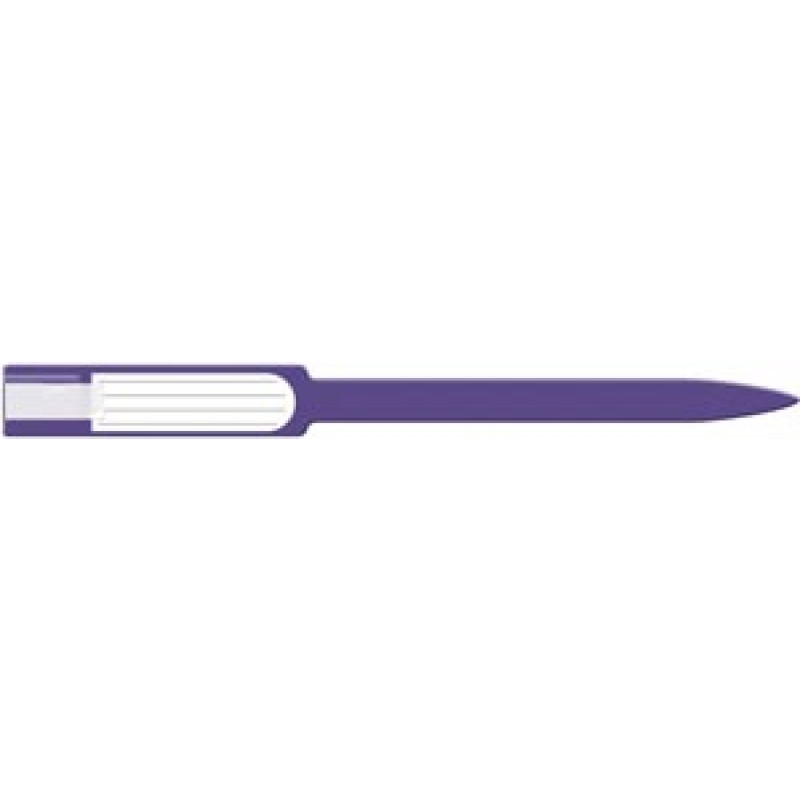 Medical ID Solutions 8147 Wristband, Adult/ Pediatric, Insert, Self Adhesion, Soft Vinyl, Purple, 250/bx