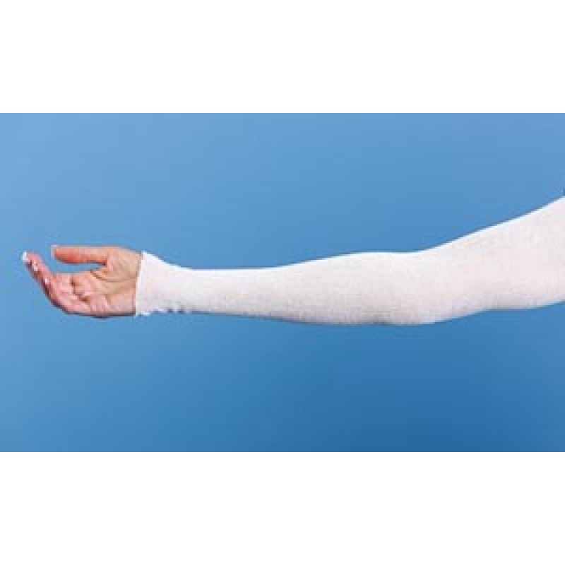 Medi-Tech International Corp MTSNP15625 Spandanette Stockinette Single Ply Polyester, Non-Sterile, Latex-Free, White, 6"x25