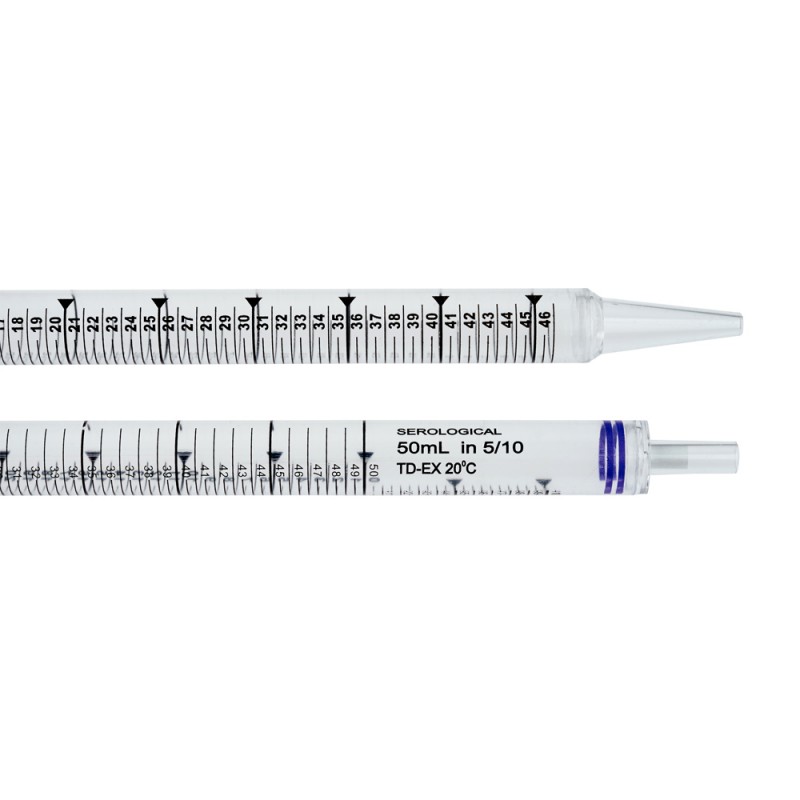 229230 CELLTREAT 50 mL Sterile Serological Pipet Individually Wrapped