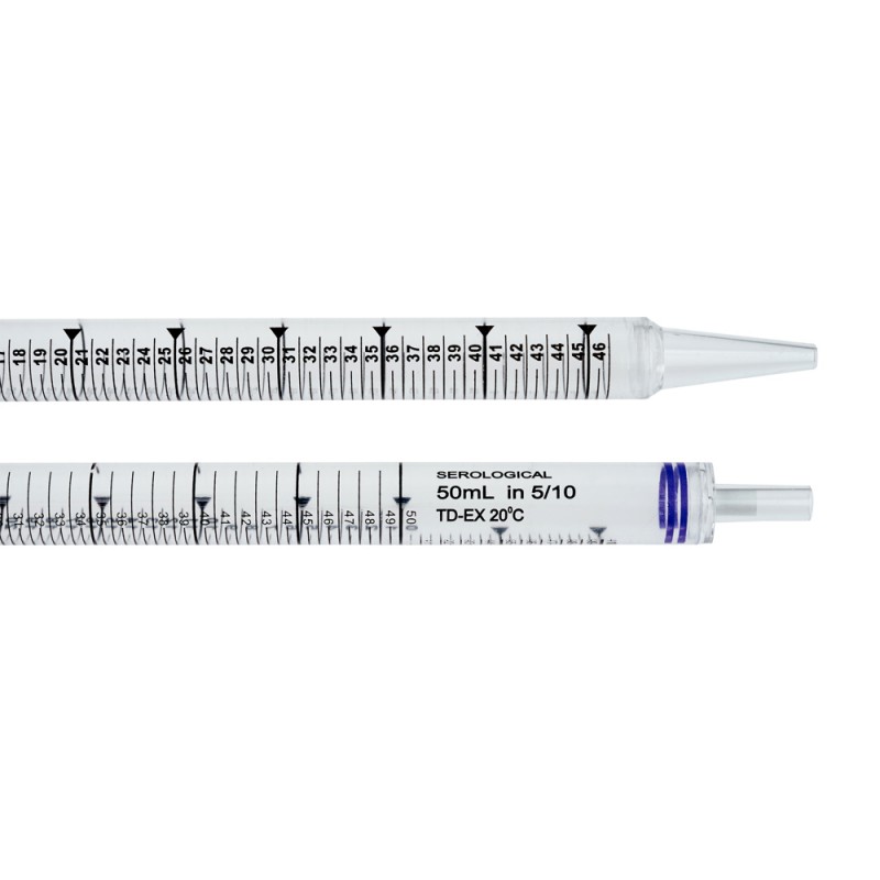 229230A CELLTREAT 50 mL Sterile Serological Pipet Individually Wrapped