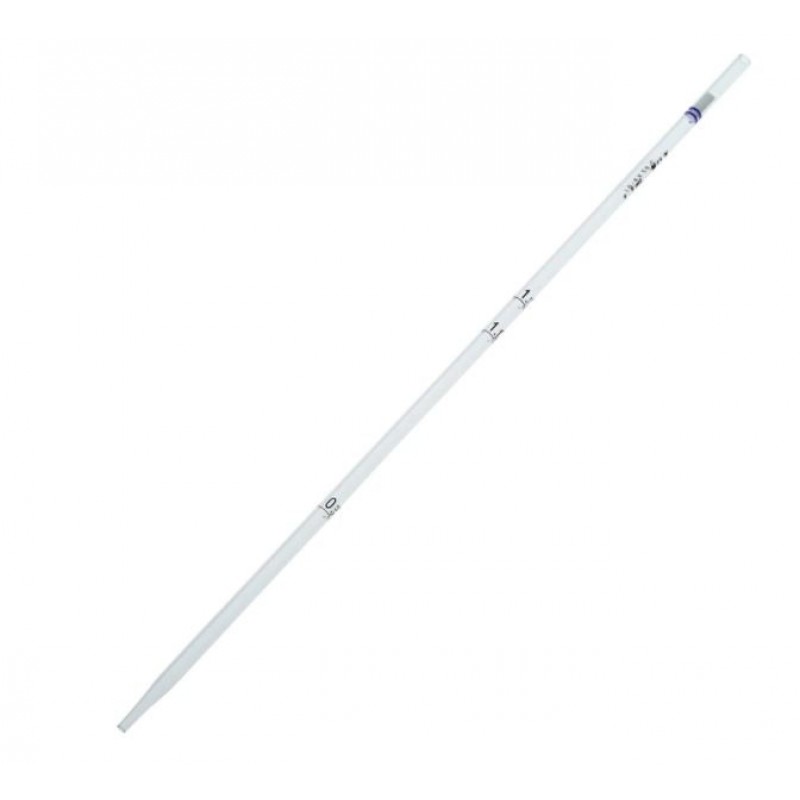 Celltreat 229267 1.1mL Bacteriological/Milk Pipet, Individually Wrapped, Sterile 