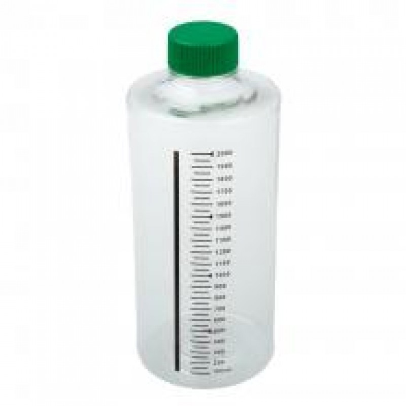 229384 CELLTREAT Roller Bottle, Tissue Culture, Sterile, 850 cm², 2 L, Non-Vented Cap