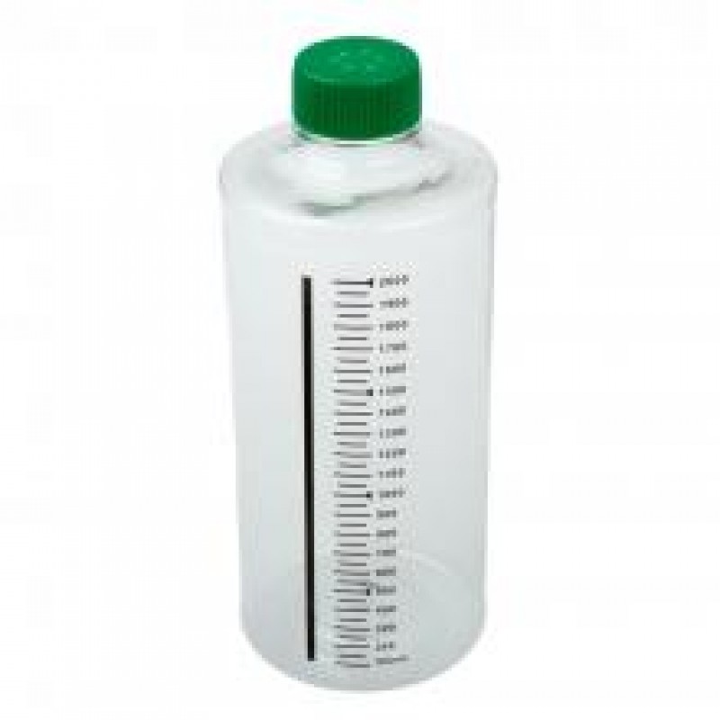229385 CELLTREAT Roller Bottle, Tissue Culture, Sterile, 850 cm², 2 L, Vented Cap