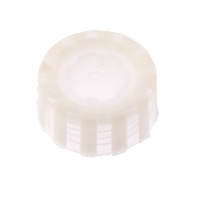 230840C CellTreat CAP ONLY, Screw Top Micro Tube Cap, Grip Cap With Integrated O-Ring, Clear, Non-sterile (1000/Case)