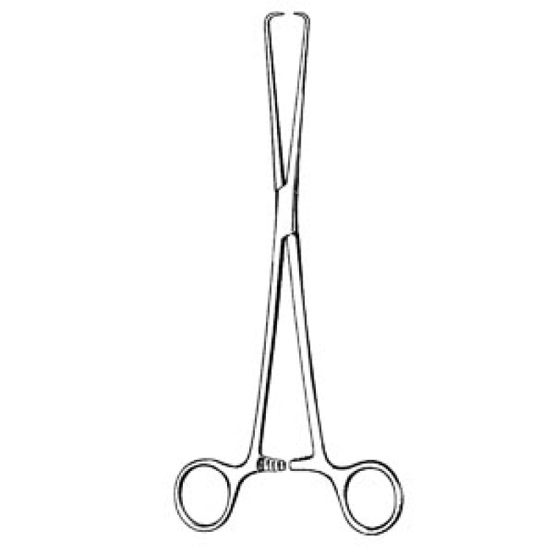 Sklar Instruments 91-1298 Schroeder- Pozzi Tenaculum Forceps, 1x1 Prongs, 10" (DROP SHIP ONLY)