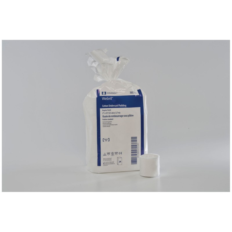 Webril Undercast Padding, Regular Finish, 6" x 4 yds , 24 rl/cs (Continental US Only)