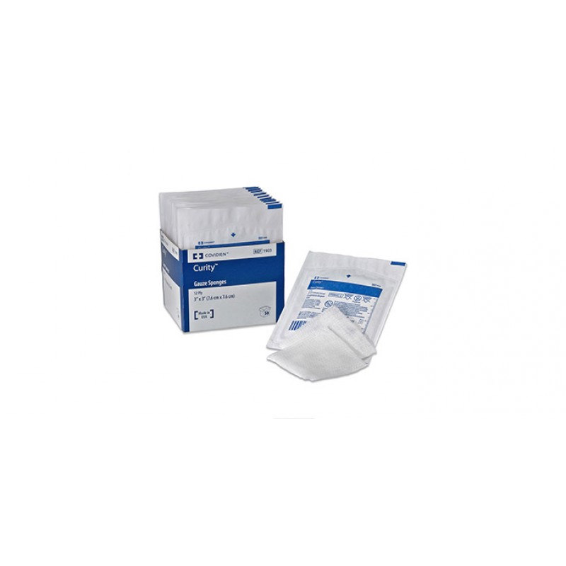 CARDINAL HEALTH MED PROD+SER 2556- GAUZE SPONGE 4X4X8PLY NS CURITY 200S