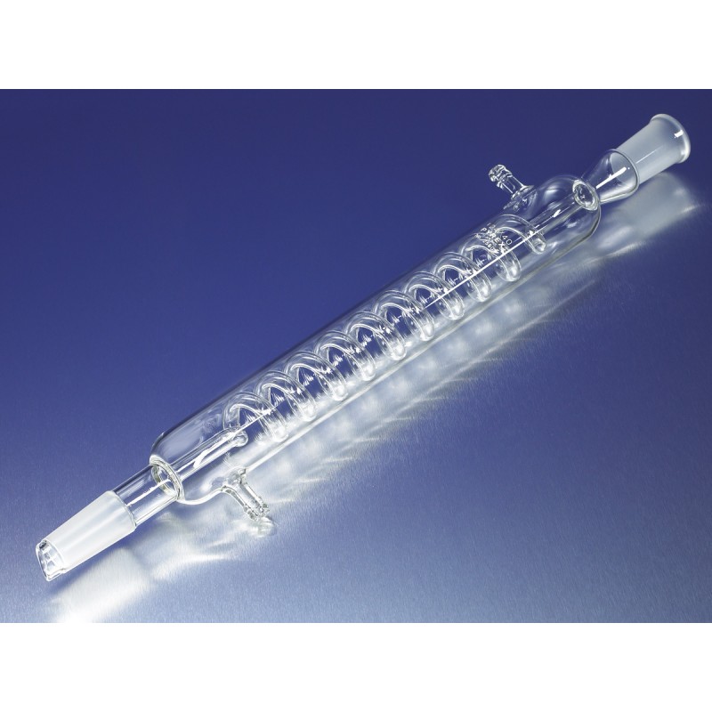 Corning 2560-200 PYREX® 200 mm Graham Condensers with Top and Bottom 19/38 Standard Taper Joints