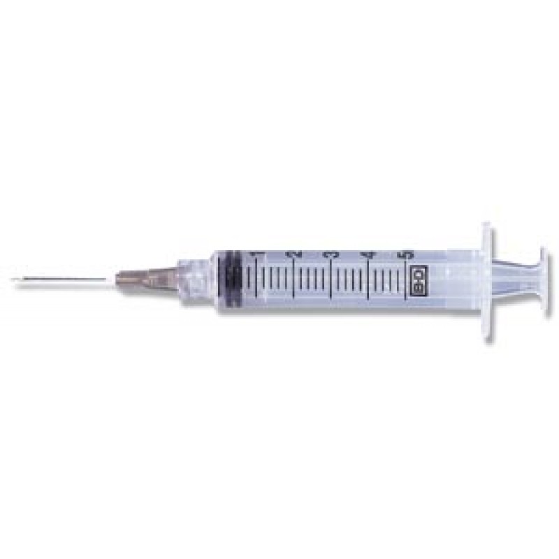 BD 305062 Syringe, 5mL , Blunt Fill Needle & Luer-Lok Tip, 18G x 1½", 100/bx, 4 bx/cs (Continental US Only) (Drop Ship Requires Pre-Approval)