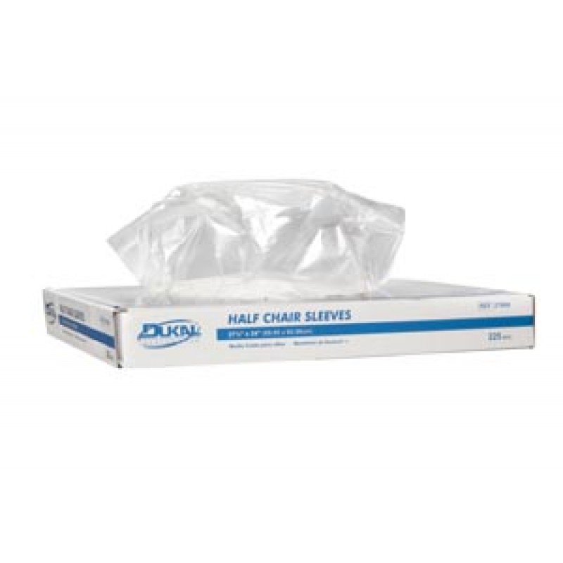 Dukal Corporation 27606 Chair Sleeves, ½ Size, 27½" x 24", 225/bx, 3 bx/cs (48 cs/plt)