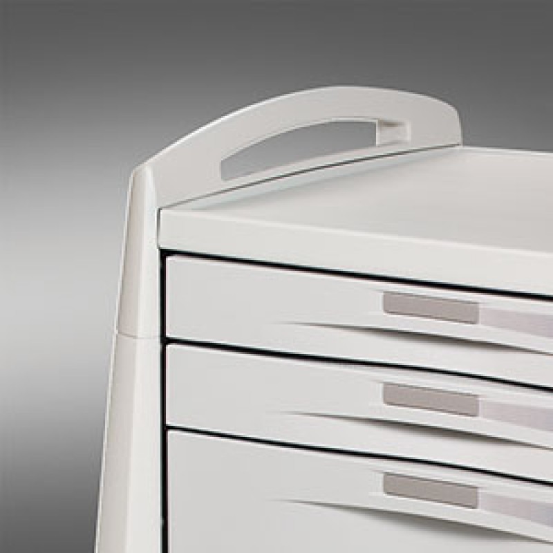 Capsa Healthcare UG-AM10HB-LC Upgrade, Am Handle Both, Light Creme, Standard Cart (DROP SHIP ONLY)