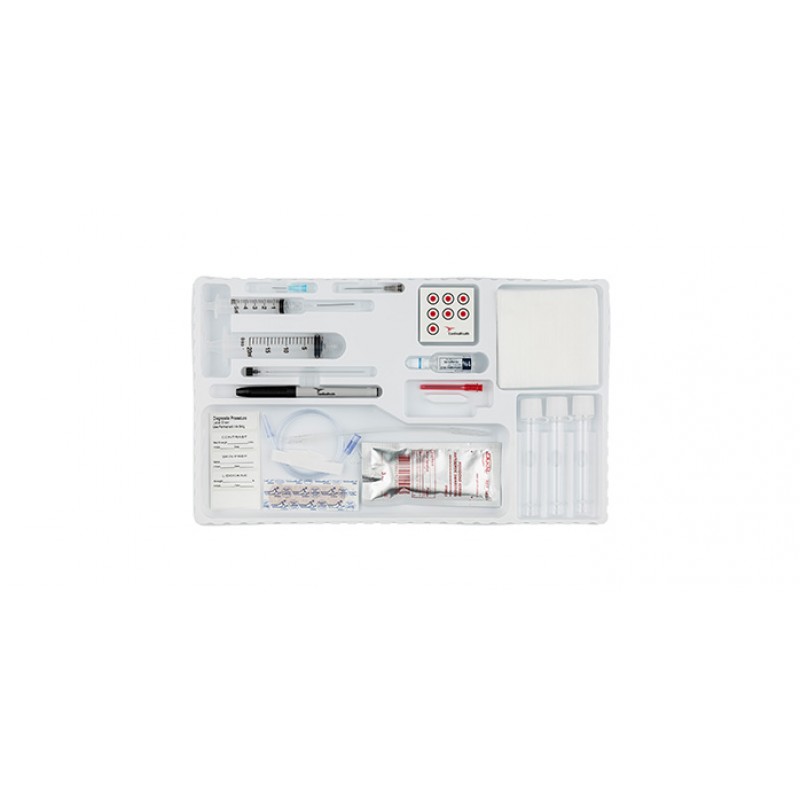 Conventional Myelogram Tray with Spinal Needle, 22G x 3.5", 10/cs (Rx) (Item is Non-Returnable) (Continental US Only, excluding CA)
