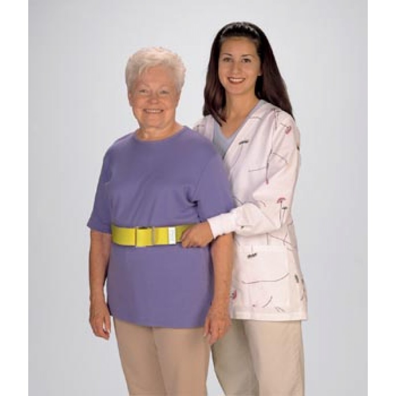 TIDI Products, LLC 6547Y Gait Belt, Yellow, 54", Nickel Buckle (Continental US + HI Only)
