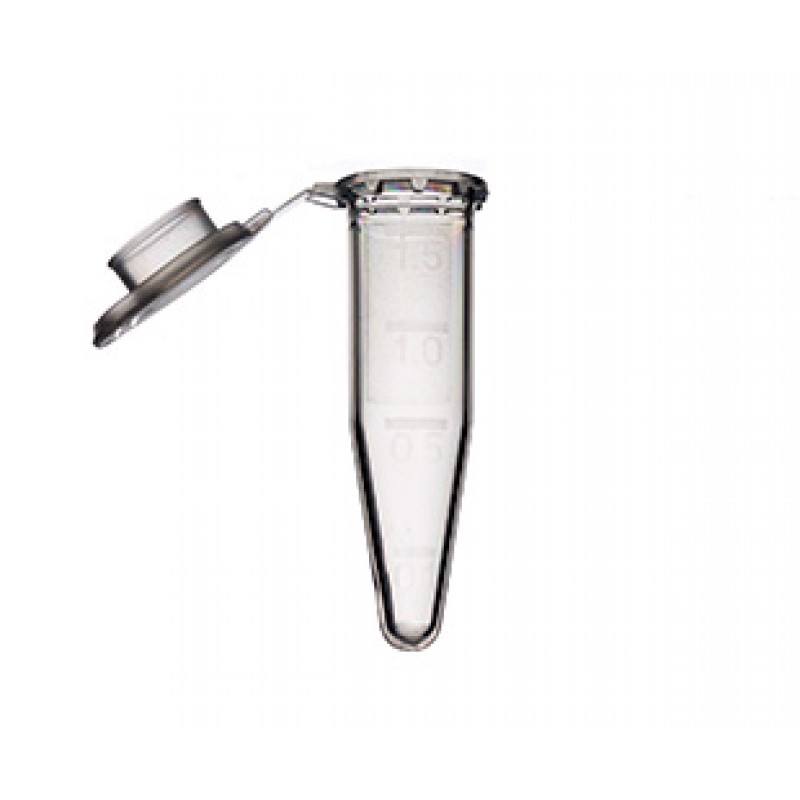 Microcentrifuge Tube, PPN, 1.5 mL, w/Lid, Sterile