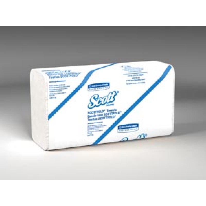 Kimberly-Clark Professional 01960 Scott ScottFold M Towels, 8.1" x 12.4", White, 175/pk, 25 pk/cs (40 cs/plt) (091453) (Products cannot be sold on Amazon.com or any other 3rd party site)