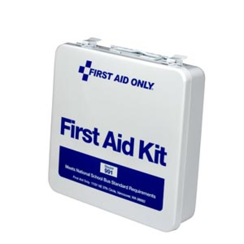 First Aid Only/Acme United Corporation 991C Custom National School Bus Kit, Metal Case , 48/cs (DROP SHIP ONLY - $150 Minimum Order)