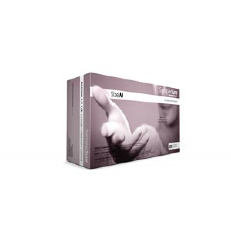 Sempermed USA SUNF203 Exam Glove, Nitrile, Textured, Medium,  Powder Free (PF), 200/bx, 10 bx/cs (50 cs/plt)