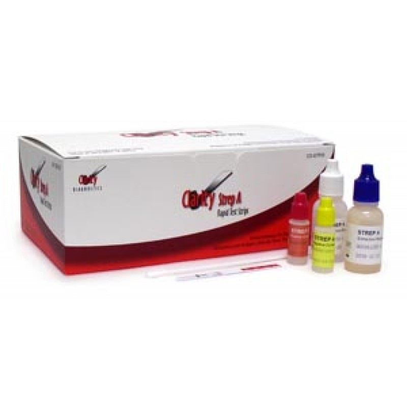 Clarity Diagnostics, LLC CD-STP25 Clarity Step A Strip Foil Pack, CLIA Waived, 25/bx