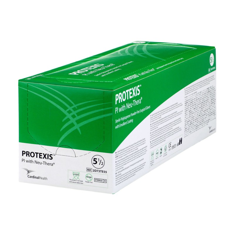 Glove, Surgical, Powder-Free (PF), Latex-Free (LF), Polyisoprene, Size 6.5, 50 pr/bx, 4 bx/cs (Continental US Only)