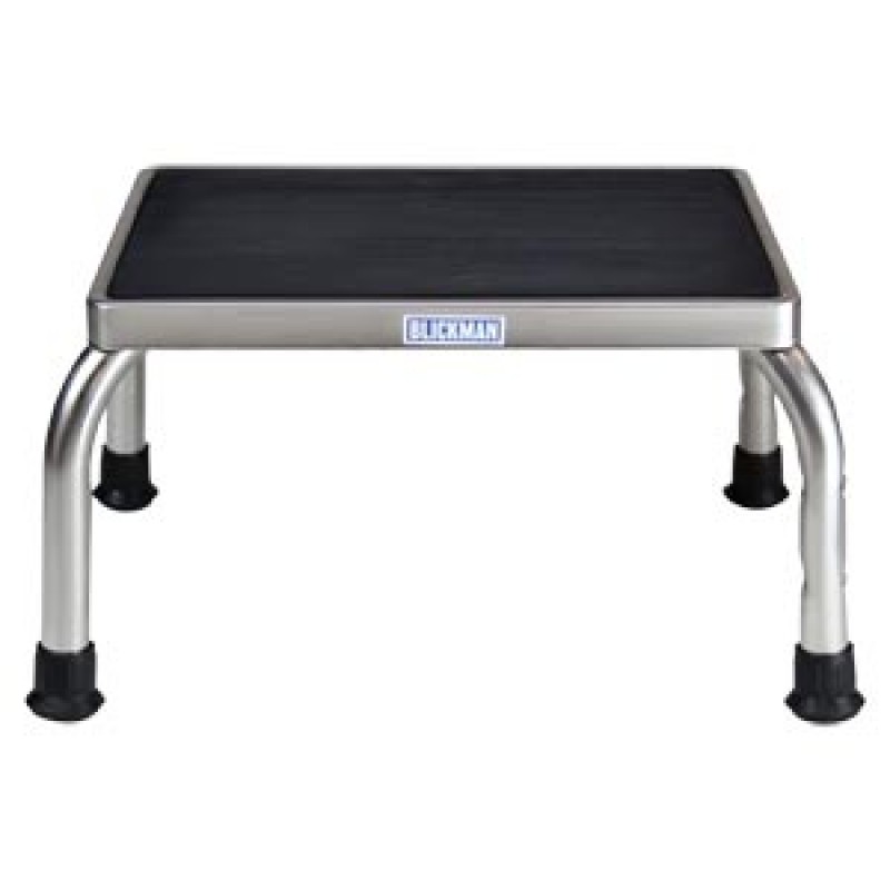 Blickman Industries 1011260000 Step Stool 1260, Stainless Steel w/Mounting Holes (DROP SHIP ONLY)