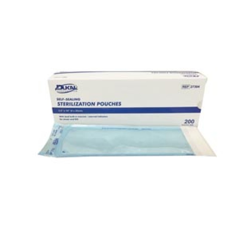 Dukal Corporation 27305 Sterilization Pouches, 3.5" x 10", 500/bx, 4 bx/cs (100 cs/plt)